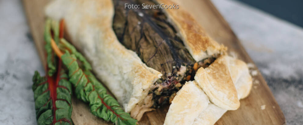 Veganes Rezept: Gemüsestrudel