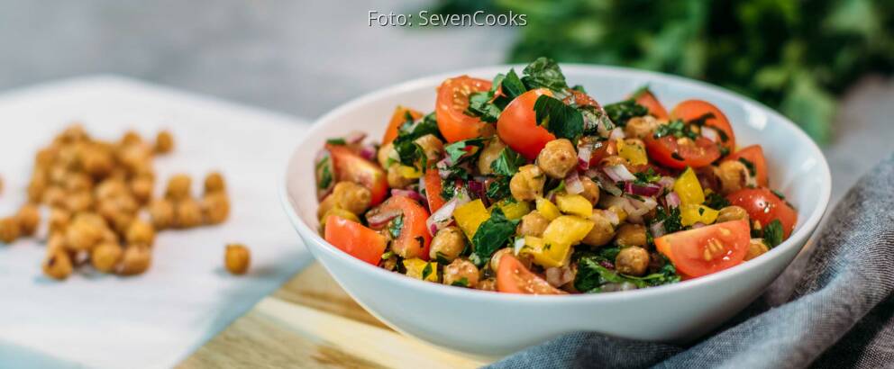 Veganes Rezept: Gerösteter Kichererbsensalat_2