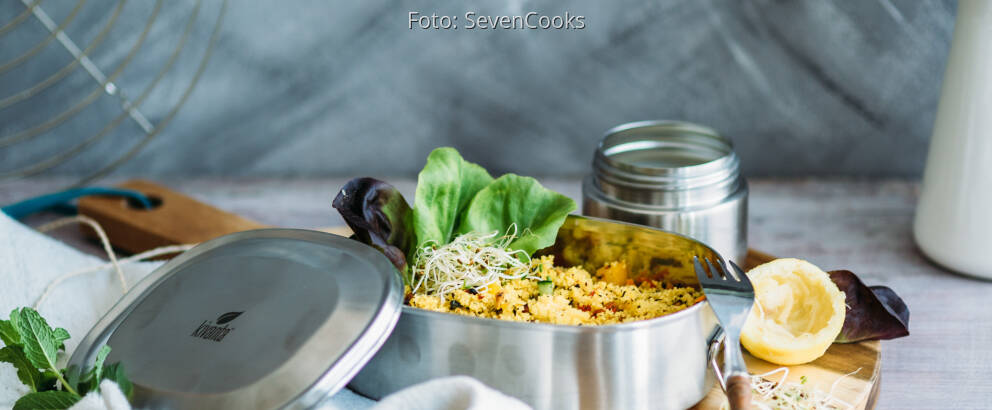Veganes Rezept: Glutenfreier orientalischer Couscous-Salat