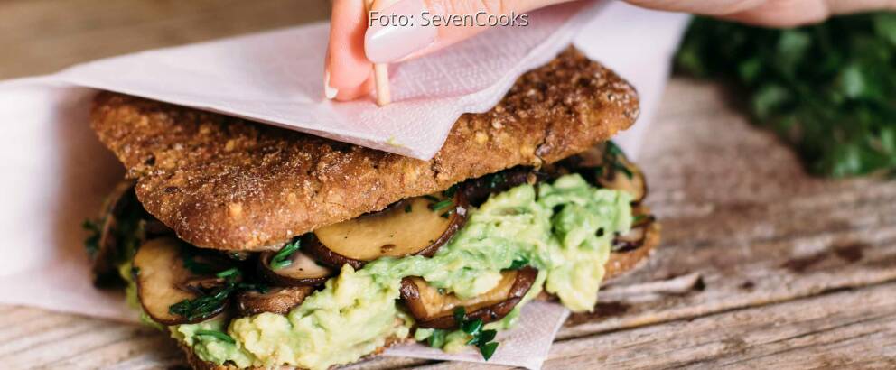 Veganes Rezept: Grilled-Mushroom-Sandwich