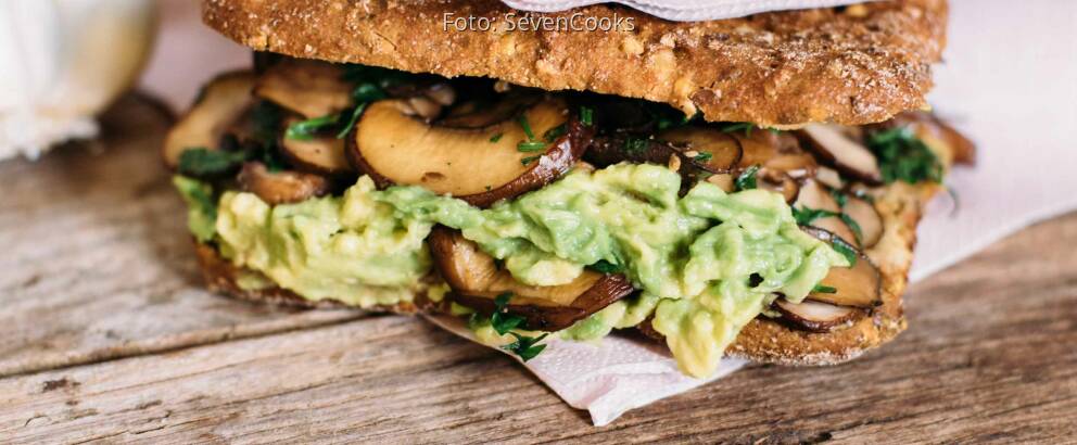 Veganes Rezept: Grilled-Mushroom-Sandwich