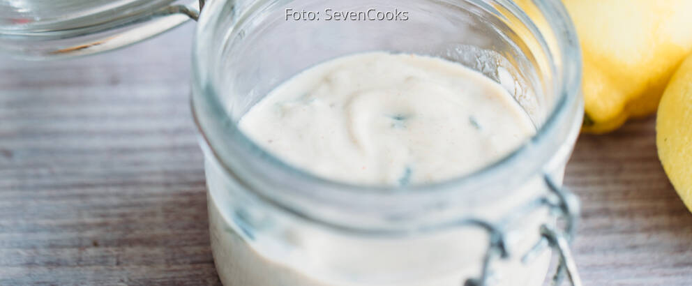 Veganes Rezept: Gurken-Joghurt-Dip