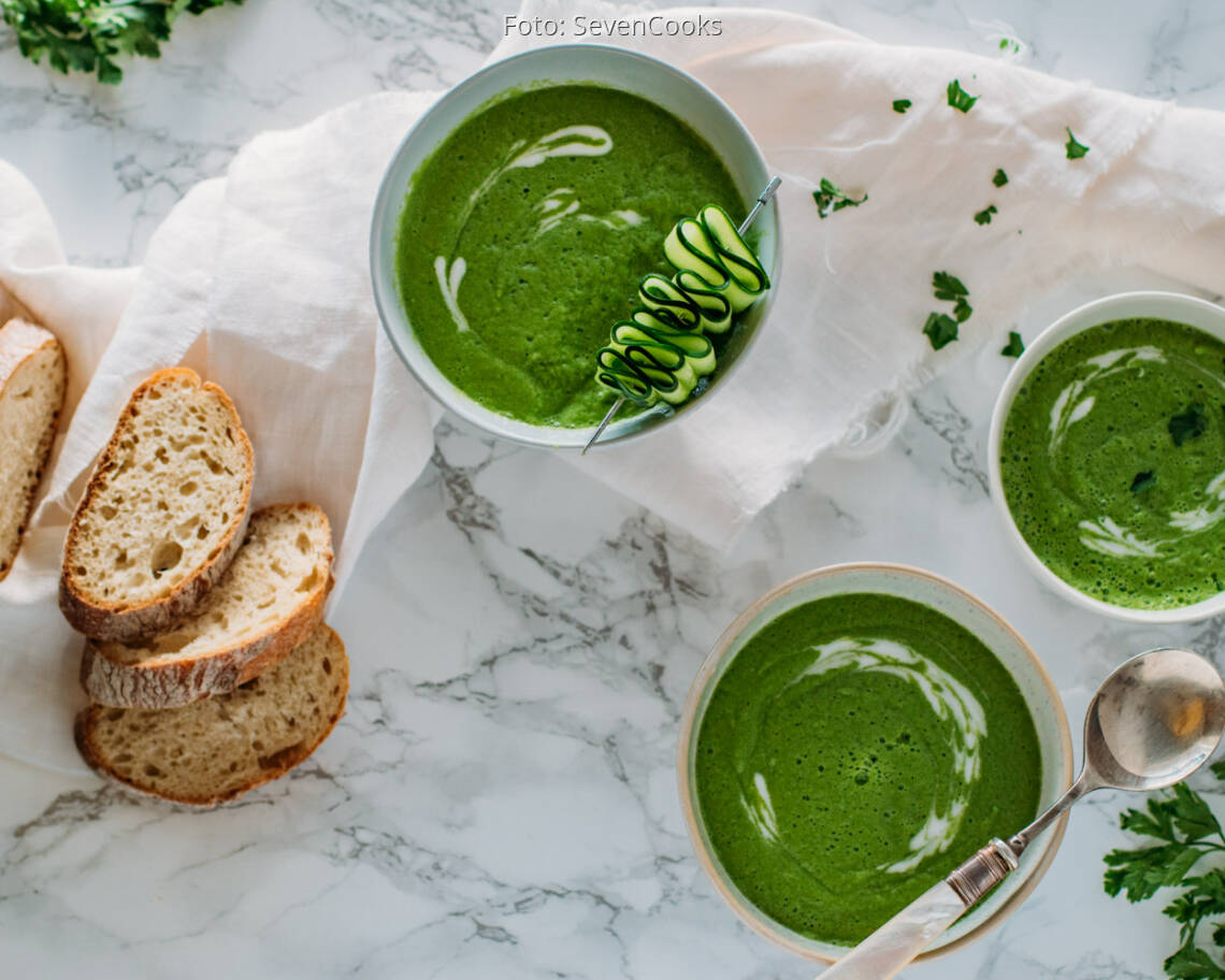 Veganes Rezept: Gurkensuppe