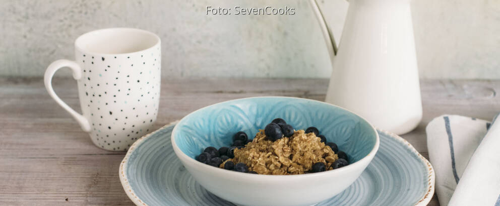 Veganes Rezept: Heidelbeer-Porridge mit Zimt_2