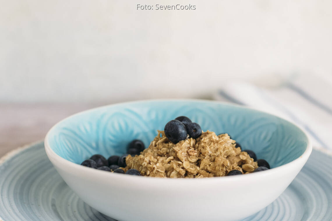 Veganes Rezept: Heidelbeer-Porridge mit Zimt_3