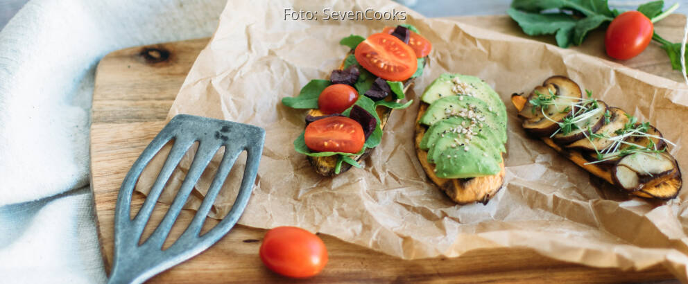 Veganes Rezept: Herzhafte Süßkartoffeltoasts