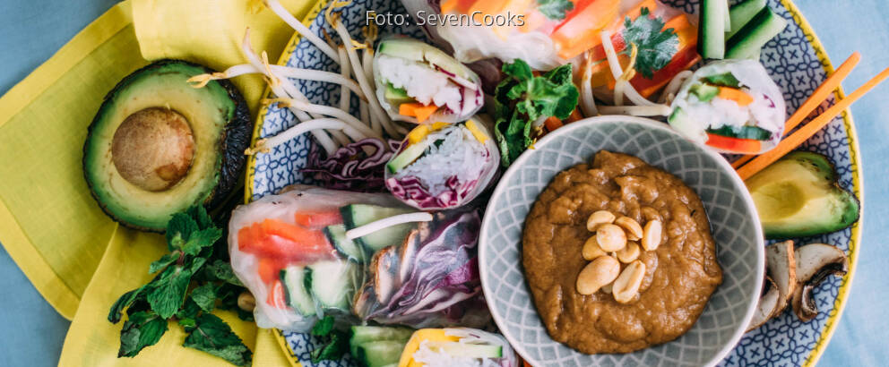 Veganes Rezept: Herzhafte Summerrolls