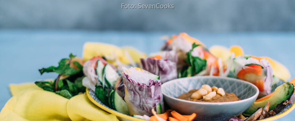 Veganes Rezept: Herzhafte Summerrolls