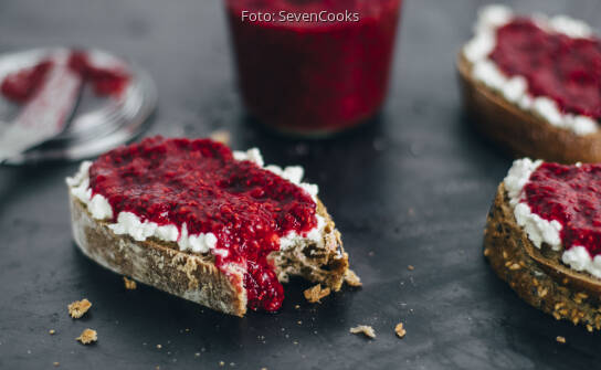 Himbeer Marmelade Mit Chia Samen Sevencooks