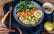 Veganes Rezept: Hirse-Bowl mit Spinat und Süßkartoffel