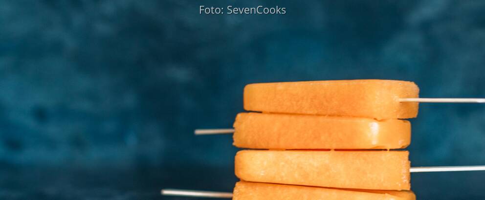 Veganes Rezept: Honigmelonen Popsicle 2