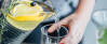 Veganes Rezept: Infused Water: Rosmarin-Zitrone-Heidelbeere