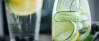 Veganes Rezept: Infused Water: Zitrone-Gurke-Minze