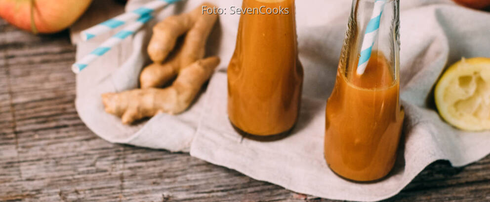 Veganes Rezept: Ingwer-Immunbooster mit Kurkuma_3