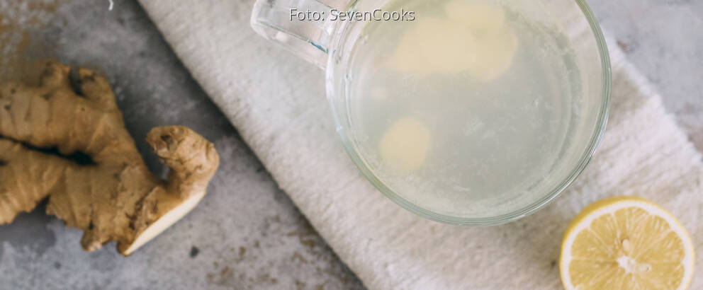 Veganes Rezept: Ingwer-Zitronen-Tee 2