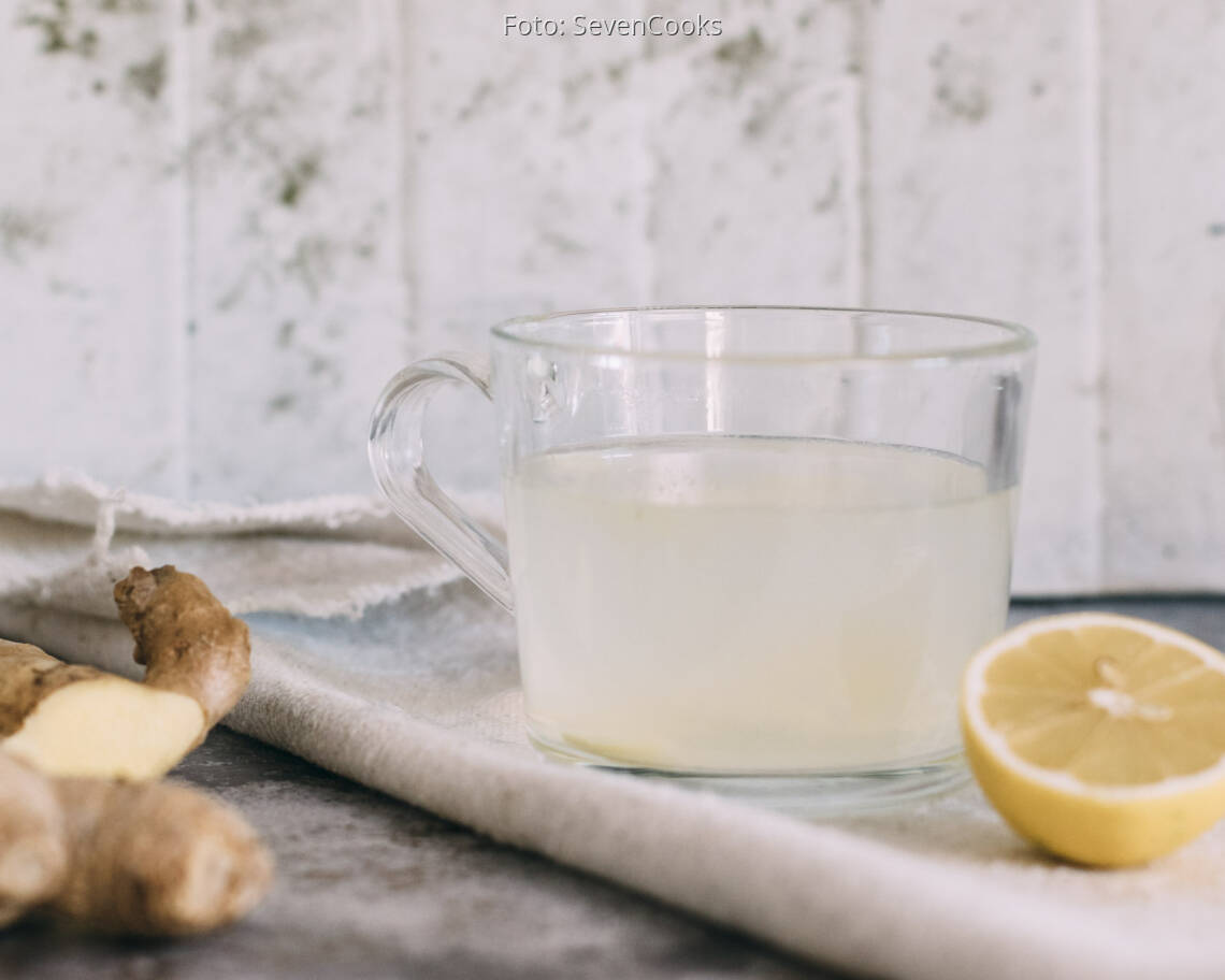 Veganes Rezept: Ingwer-Zitronen-Tee 3