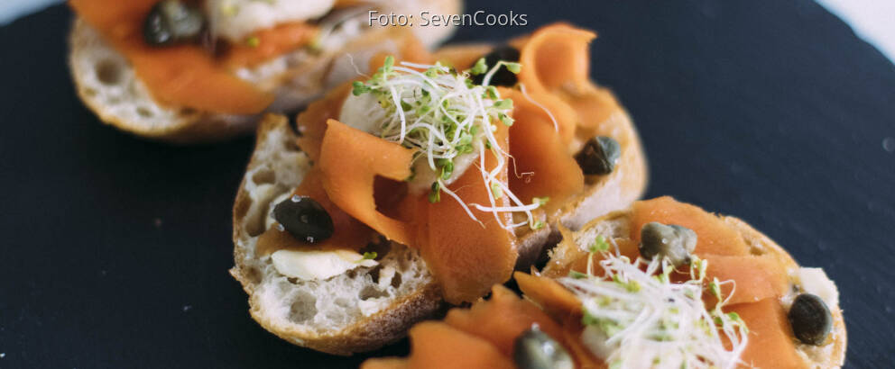 Veganes Rezept: Karottenlachs 2