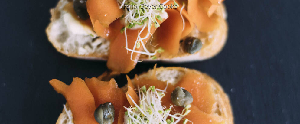 Veganes Rezept: Karottenlachs 3