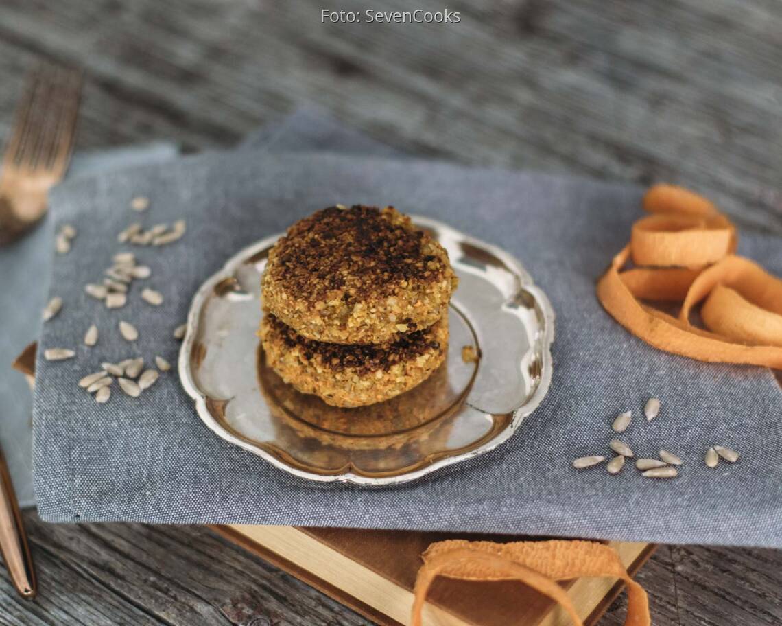 Veganes Rezept: Karotten-Nuss-Bratlinge 2