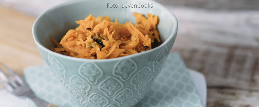 Veganes Rezept: Karottenrohkost 1