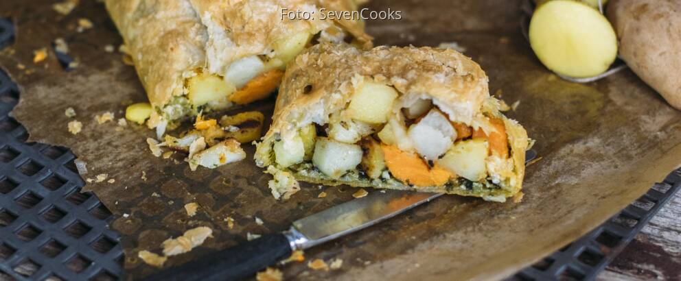 Veganes Rezept: Kartoffel-Bärlauch-Strudel_1