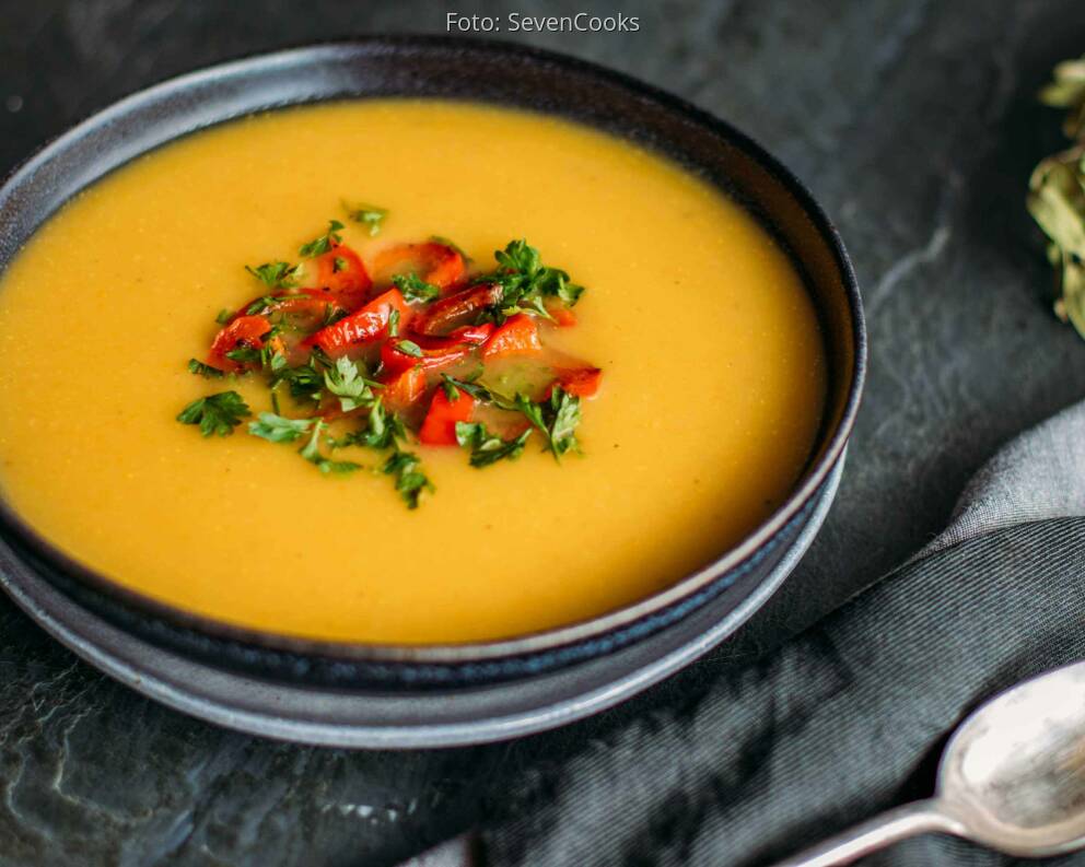 Stilvolle Gemse Suppe Priert Bilder