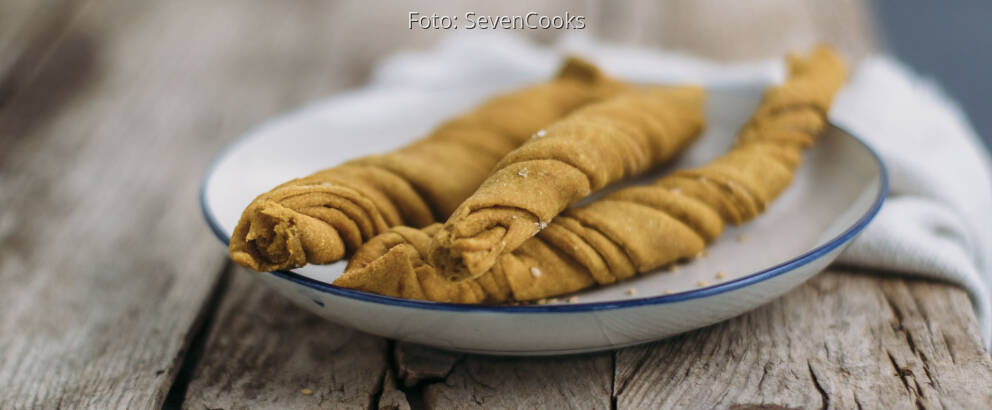 Veganes Rezept: Kurkumabrotstangen 2