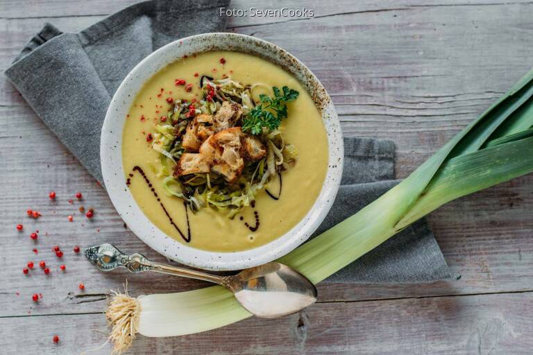 Lauch-Creme-Suppe von SevenCooks