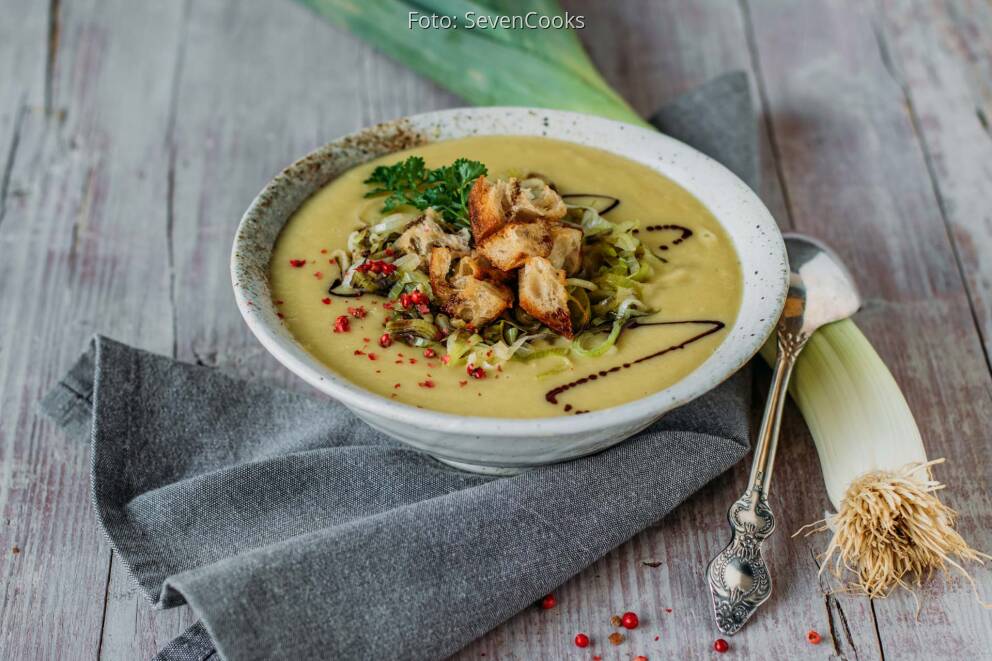 Lauch-Creme-Suppe von SevenCooks