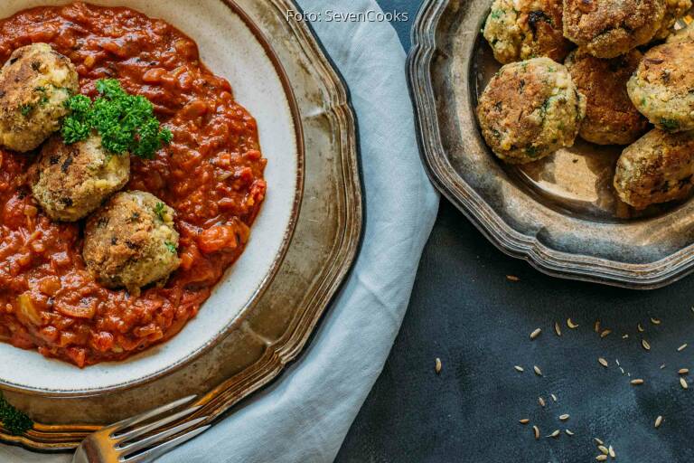 Malai Kofta indische Kartoffelbällchen in Tomatensauce von SveaCooks