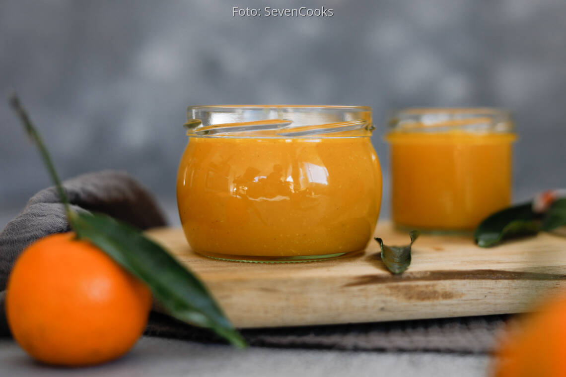 Veganes Rezept: Mandarinen-Marmelade