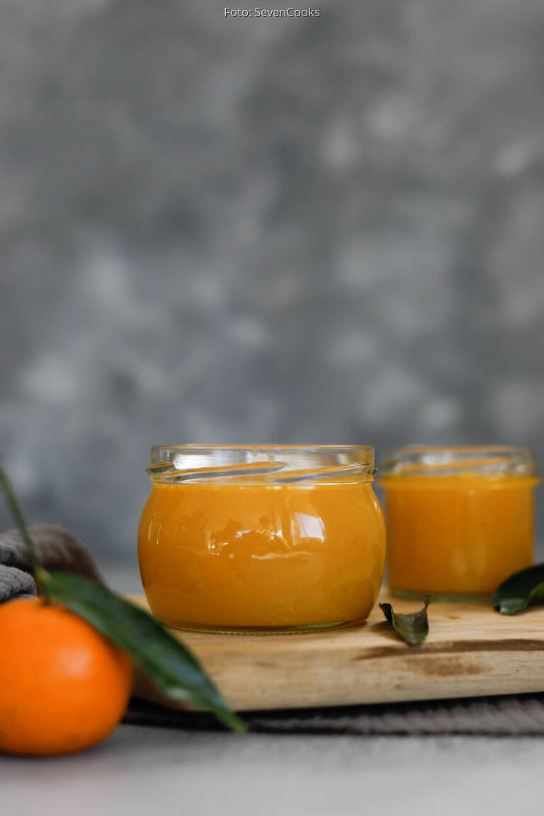 Mandarinen Marmelade Schnell und einfach selbermachen von SevenCooks