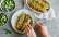 Veganes Rezept: Meal-Prep: Zucchinischiffchen mit Linsenfüllung 2