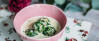 Veganes Rezept: Minispinatknödel mit Pilzsauce