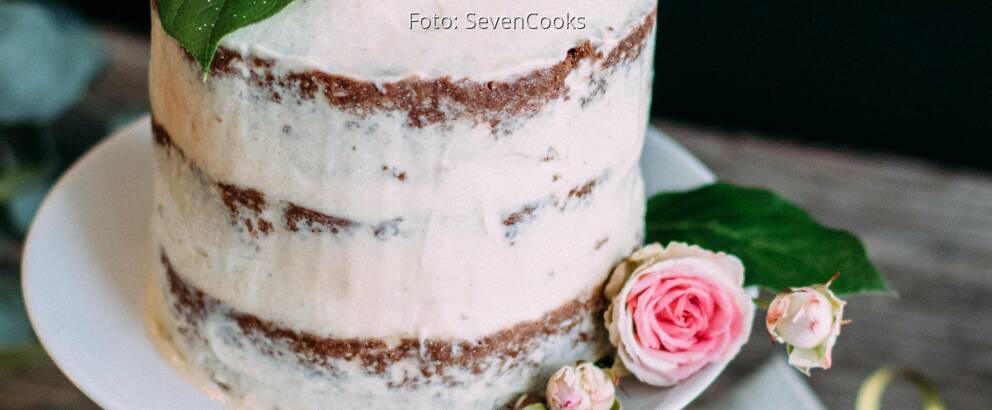 Veganes Rezept: Naked Cake