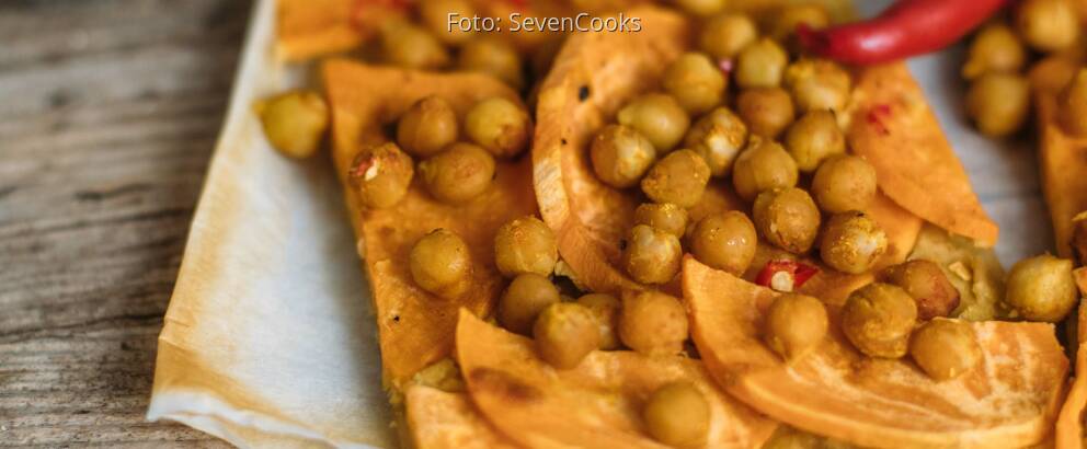 Veganes Rezept: Orientalischer Flammkuchen_2