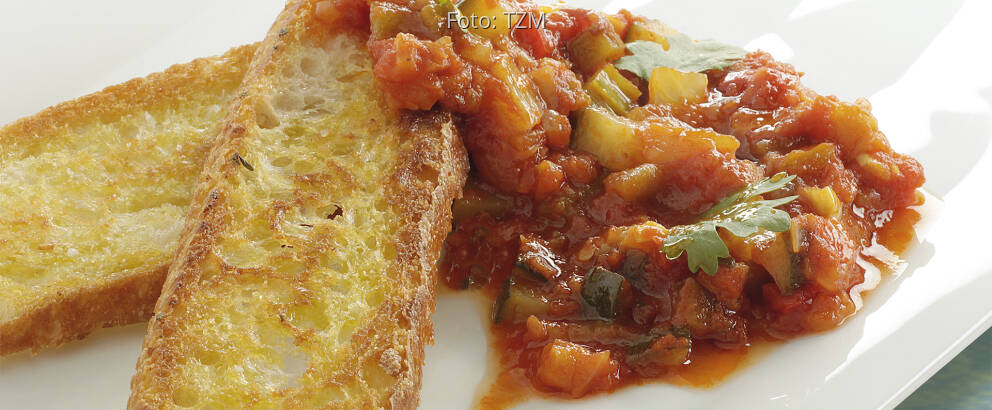 Veganes Rezept: Orientalisches Fenchel-Paprika-Ratatouille