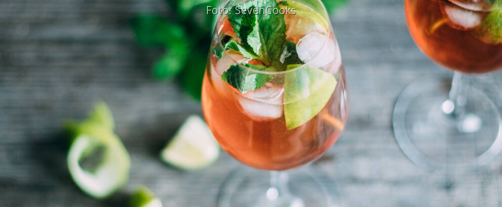 Veganes Rezept: Peach rosé