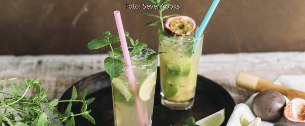 Veganes Rezept: Pfefferminz-Tee-Mojito 2