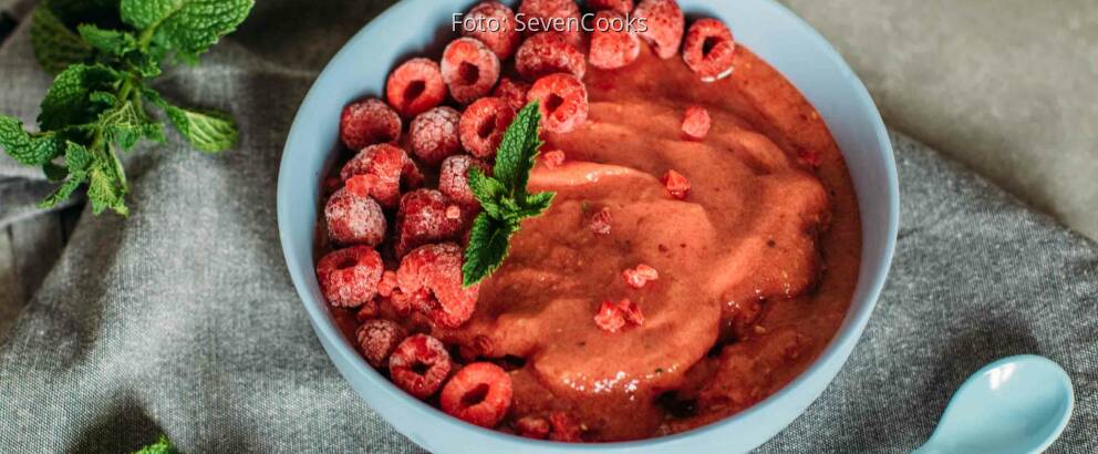 Veganes Rezept: Pfirsich-Himbeer-Nicecream_1
