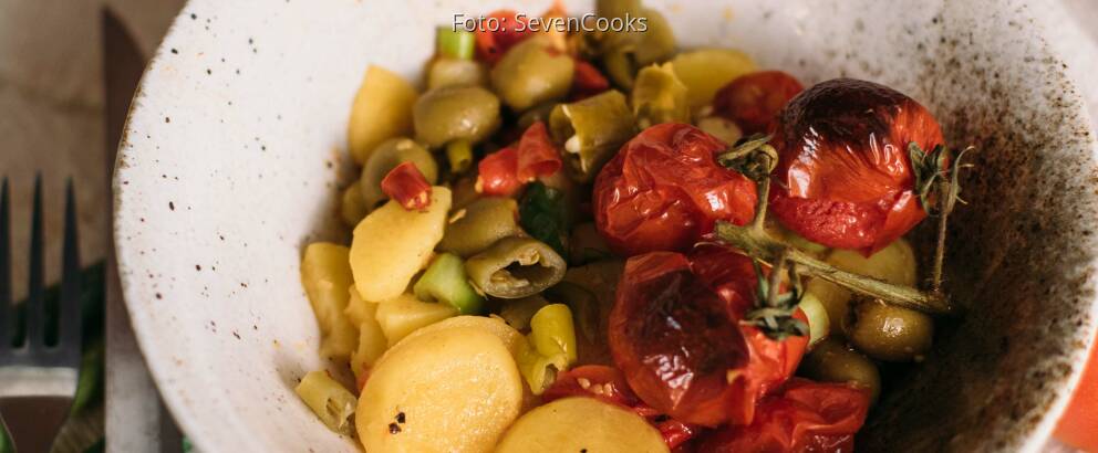 Veganes Rezept: Pikanter Kartoffelsalat_3