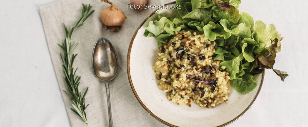 Veganes Rezept: Pilzrisotto