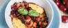 Veganes Rezept: Polenta mit Kirsch-Basilikum-Salat_2