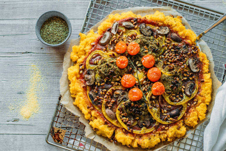 Polenta-Pizza von SevenCooks