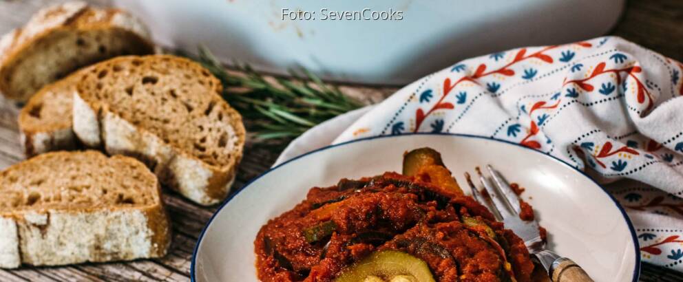 Veganes Rezept: Ratatouille al forno 1