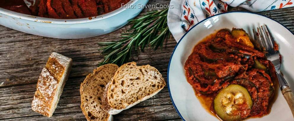 Veganes Rezept: Ratatouille al forno 3