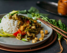 Veganes Rezept: Red Thai Curry 1