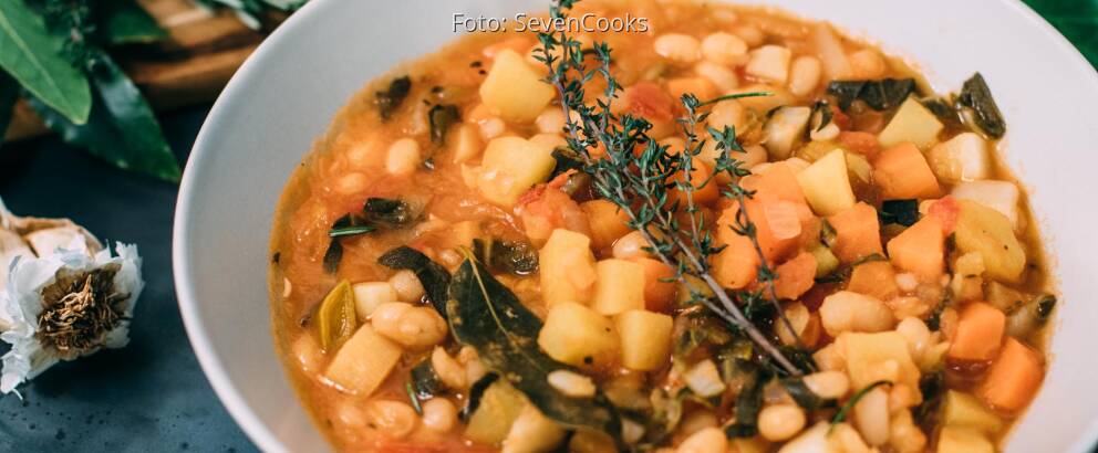 Veganes Rezept: Ribollita mit geröstetem Knoblauchbrot 2