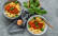 Veganes Rezept: Rigatoni mit Tomaten-Erbsen-Soße 1