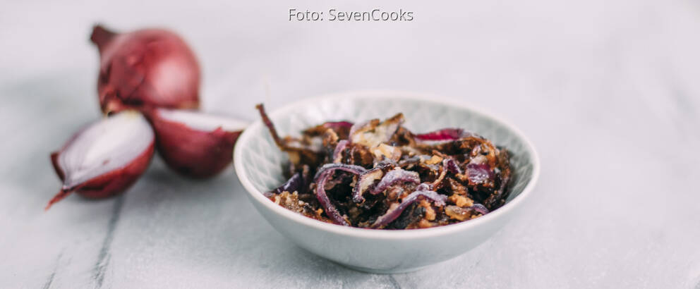 Veganes Rezept: Röstzwiebeln 2